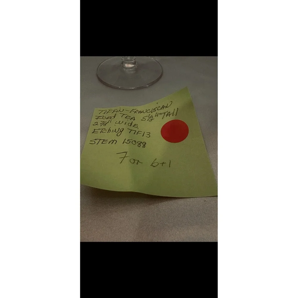 LaRosa Franciscan Ice Tea Goblet 5 1/2